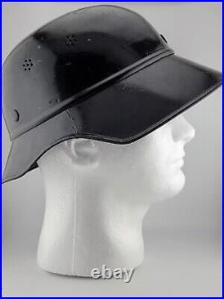 Original German WW2 M38 Helmet With Liner & Chinstrap RARE Repainted Profesional