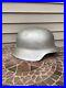 Original-German-WW2-Relic-M35-40-Helmet-Shell-Bullets-Damages-For-Restoration-01-lpev