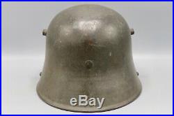 Original German WWI / WWII Transitional Army Helmet