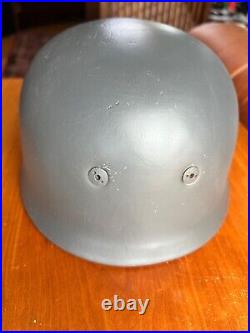 Original German WWII M38 paratrooper helmet, size71