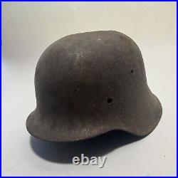 Original German WWII M42 Stahlhelm (helmet)