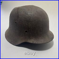 Original German WWII M42 Stahlhelm (helmet)