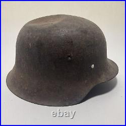 Original German WWII M42 Stahlhelm (helmet)