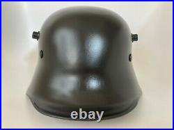 Original German helmet / stahlhelm M18 WW2'Elite' Paradehelmet aluminium