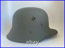 Original German helmet / stahlhelm transitional Austrian M17 size 66