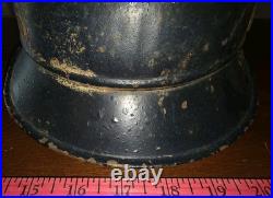 Original Helmet w Liner WWII-Gladiator-World War-Luftschutz-german-US 1944-1945