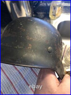 Original M35 German WW2 Helmet