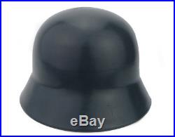 Original Post War Hamburg Police German Steel Helmet double decal Stahlhelm