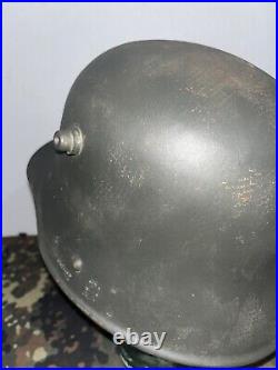 Original Pre WW2 German Wehrmacht Uniform Stahlhelm Helmet Shell Size 62