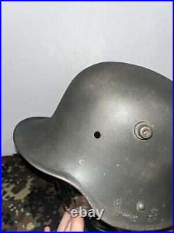 Original Pre WW2 German Wehrmacht Uniform Stahlhelm Helmet Shell Size 62