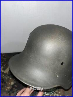 Original Pre WW2 German Wehrmacht Uniform Stahlhelm Helmet Shell Size 62