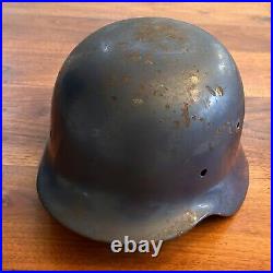 Original Rare WW2 German M40 Helmet Combat helmet