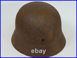 Original Relic WW2 WWII German M40 HELMET size 64 from Kurland Front
