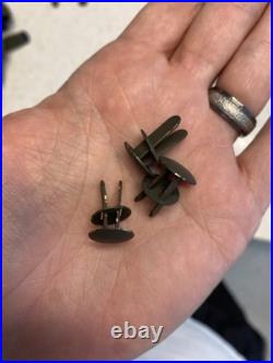 Original Unissued WWII German M35 Brass Helmet Split Pins WW2 Feldgrau
