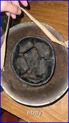 Original WW 2 British Army Helmet, American, German, Russian, WW2, WW1