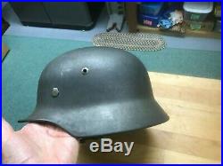 Original WW II German M-35/40 Helmet