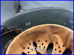 Original WW1 / WW2 German Transitional M16 Helmet Rare Variation KM helmet