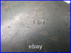 Original WW1 / WW2 German Transitional M16 Helmet Rare Variation KM helmet