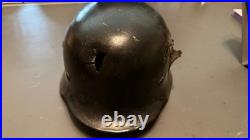 Original WW2 GERMAN Stahlhelm M40 HELMET