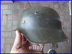 Original WW2 German Army Helmet m42 helmet Finnish Army used