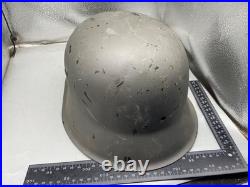 Original WW2 German Army M42 Helmet Size 64cm