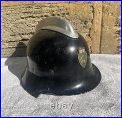 Original WW2 German/Austrian Firefighters Helmet with Name