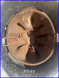 Original WW2 German/Austrian Firefighters Helmet with Name