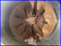 Original WW2 German/Austrian Firefighters Helmet with Name