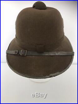 Original WW2 German DAK Pith Helmet JHS Dated 1942