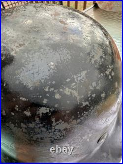 Original WW2 German Luftwaffe DD M35 German Helmet (SE 68) Withliner