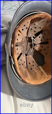 Original WW2 German Luftwaffe DD M35 German Helmet (SE 68) Withliner