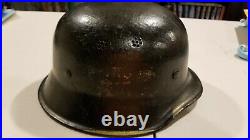 Original WW2 German M34 Police Helmet WWII