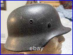 Original WW2 German M40 Heer SD Helmet Withliner (NS68)