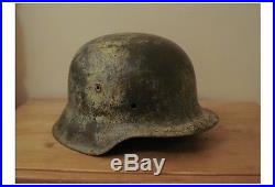 Original WW2 German M42 Helmet WWII