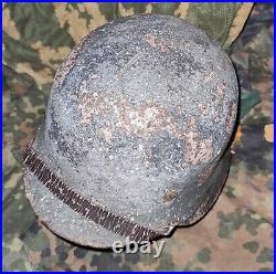 Original WW2 German Military Helmet M35 Stahlhelm WW2