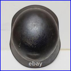 Original WW2 German Military Helmet WWII Steel Helmet Damaged Military Me