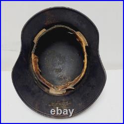 Original WW2 German Military Helmet WWII Steel Helmet Damaged Military Me