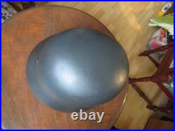 Original WW2 German Police (Polizei) beaded DD helmet! NS64 D105