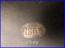 Original WW2 German Police (Polizei) beaded DD helmet! NS64 D105