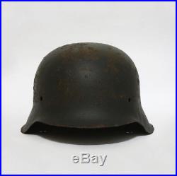 Original WW2 German helmet M42 Stahlhelm Large size