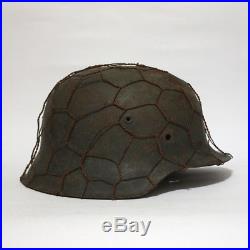 Original WW2 German helmet M42 Stahlhelm Named