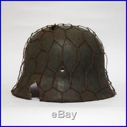 Original WW2 German helmet M42 Stahlhelm Named