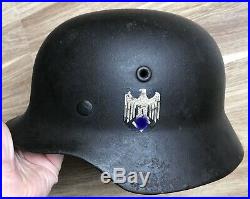 Original WW2 M40 SD German Helmet