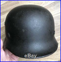 Original WW2 M40 SD German Helmet