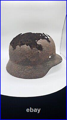 Original WW2 WWII German Army Wehrmacht Helmet Battlefield USA Seller