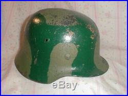 Original WW2 WWII German Helmet M 35 Africa Italy