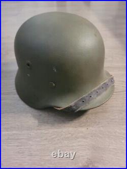 Original WW2 WWII German M40 Helmet