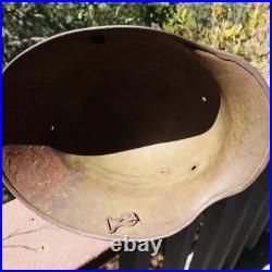 Original WWI ET64 Imperial German Stahlhelm Helmet M1916 WW1 MAILED BACK BY GI
