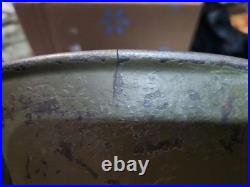 Original WWI German M18 Helmet Stalhelm WWII Finnish Reissue shell size 64