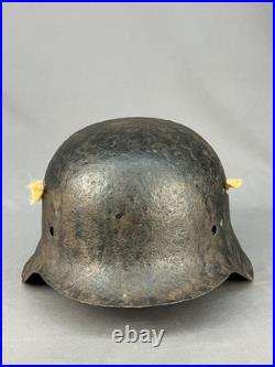 Original WWII German M-42 Steel Stahlhelm Helmet (426)
